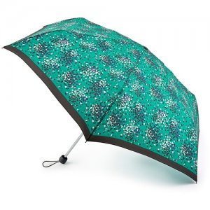 Зонт, зеленый, черный FULTON. Цвет: черный/зеленый