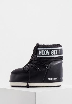 Луноходы Moon Boot. Цвет: черный