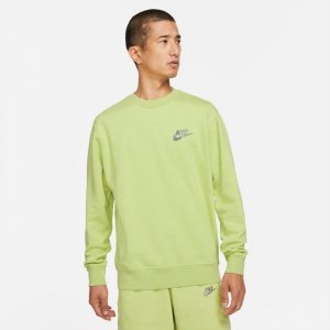 Мужской свитер Sportswear Crew Revival Nike. Цвет: зеленый