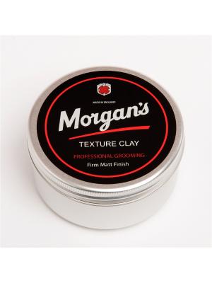 Матовая глина для укладки волос Morgans 100 мл MORGAN'S. Цвет: черный