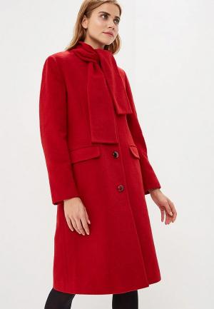 Пальто Style national. Цвет: красный