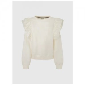 Пуловер для женщин, London, модель: PL581251, цвет: молочный, размер: 44(S) Pepe Jeans. Цвет: белый