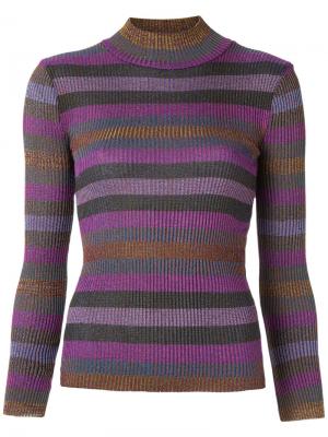 Striped knit sweatshirt Cecilia Prado. Цвет: многоцветный