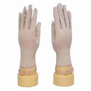 Перчатки , размер 7/S (16-18 см), фиолетовый Kamukamu. Цвет: фиолетовый
