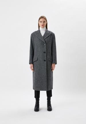 Пальто Vika Gazinskaya 2.0. Цвет: серый