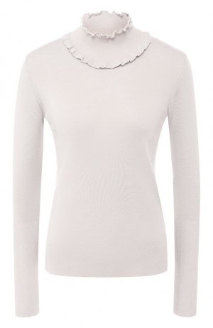 Пуловер из смеси шерсти и кашемира с воротником-стойкой Giorgio Armani. Цвет: серый