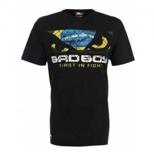 Футболка Bad Boy Mens RIO T-shirt black - Черный 46-S. Цвет: черный