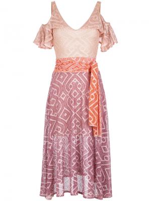 Knit midi dress Cecilia Prado. Цвет: многоцветный