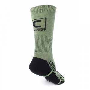 Носки , размер 38/40, черный, зеленый Comfort. Цвет: зеленый/черный