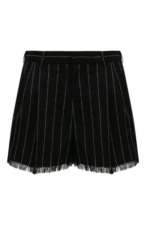 Шерстяные шорты Marni. Цвет: чёрный