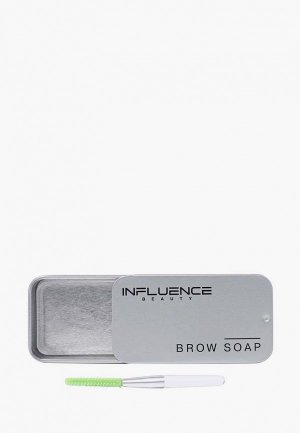 Мыло для укладки бровей Influence Beauty Средство фиксации BROW ROBOT с силиконовой щеточкой, 10 г. Цвет: прозрачный