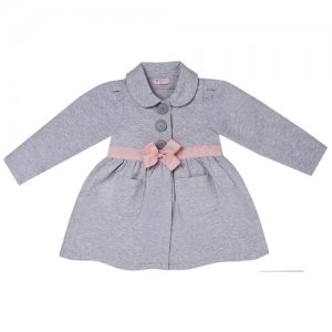 Пиджак , размер 110, серый Diva Kids. Цвет: серый/розовый