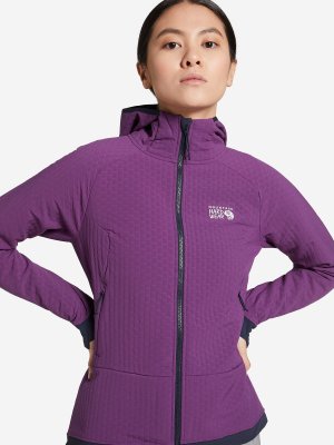 Ветровка женская Keele™ Ascent Hoody, Фиолетовый, размер 48 Mountain Hardwear. Цвет: фиолетовый