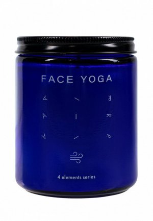 Свеча ароматическая Face Yoga AIR «4 ELEMENTS SERIES».. Цвет: синий