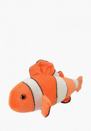 Игрушка мягкая All About Nature Рыба-клоун, 20 см. Цвет: оранжевый