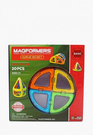 Конструктор Magformers Curve 20. Цвет: разноцветный