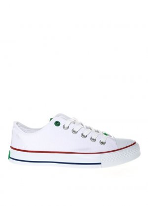 Белые женские кроссовки United Colors of Benetton