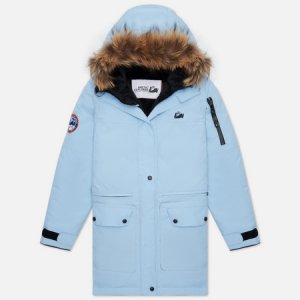 Женская куртка парка Polaris Arctic Explorer. Цвет: голубой