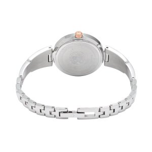 Женские часы-браслет с кристаллами и ожерелье круглой подвеской - 98X121K Bulova