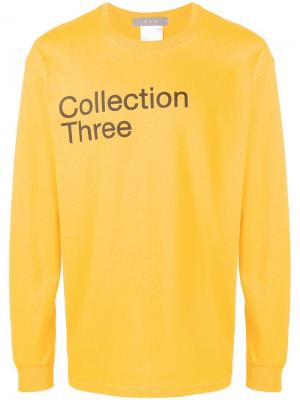 Collection three T-shirt Geo. Цвет: желтый