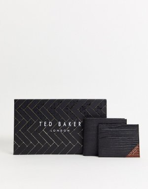 Подарочный набор из бумажника и кредитницы Ted Baker