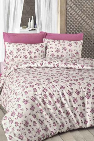 Double Quilt Cover Set Victoria. Цвет: white, pink, brown