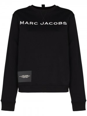 Толстовка с вышитым логотипом Marc Jacobs. Цвет: черный