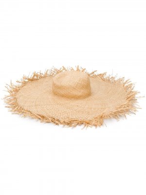 Шляпа с широкими полями Dondup. Цвет: нейтральные цвета