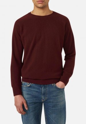 Вязаный свитер GUSTAF ROUNDNECK , цвет zinfandel red Oscar Jacobson