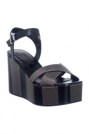Platform sandals FORMENTINI. Цвет: black, brown