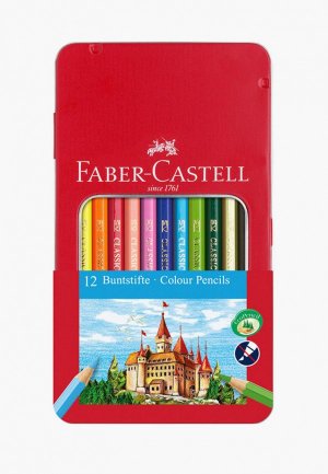 Набор карандашей Faber-Castell цветные, 12 цв.. Цвет: разноцветный