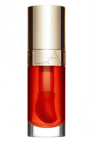 Масло-блеск для губ Lip Comfort Oil, 05 apricot (7ml) Clarins. Цвет: бесцветный