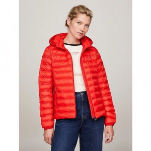 Куртка , размер XL, красный TOMMY HILFIGER. Цвет: красный
