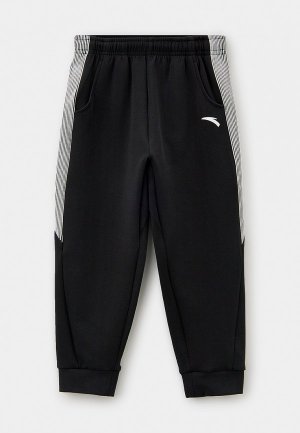 Брюки спортивные Anta Knit Track Pants. Цвет: черный