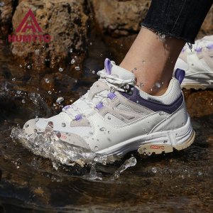Водонепроницаемая походная обувь Дышащая противоскользящая уличная женская спортивная Брендовые роскошные дизайнерские повседневные женские кроссовки для прогулок HUMTTO