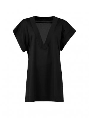 Накидка-футболка Renee с V-образным вырезом , цвет noir Eres