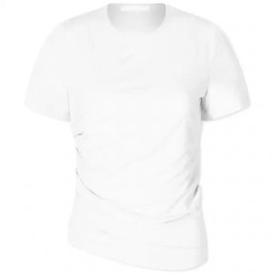 Перекрученная футболка, белый Helmut Lang