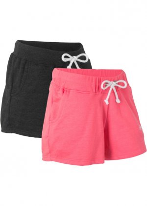 Спортивные шорты (2 шт) короткие , розовый Bpc Bonprix Collection