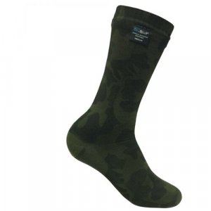 Носки , размер 36-38, зеленый DexShell. Цвет: камуфляж/зеленый