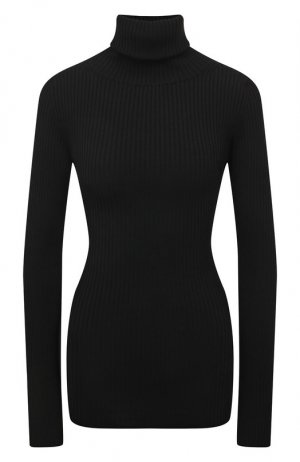 Шерстяной пуловер VETEMENTS. Цвет: чёрный