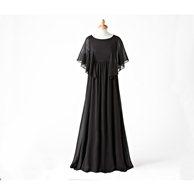 Платье длинное DELPHINE MANIVET. Цвет: черный