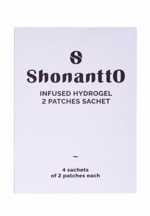 Патчи для глаз Shonantto Гидрогелевые Ройбуш (Infused Hydrogel  patches sachet). Цвет: белый