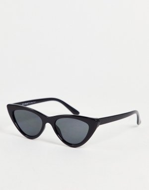 Солнцезащитные очки «кошачий глаз» Naughty-Черный AJ Morgan