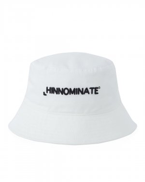 Хлопковая шляпа HINNOMINATE. Цвет: белый+черный