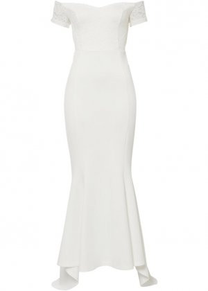 Свадебное платье с кружевом , белый Bodyflirt Boutique