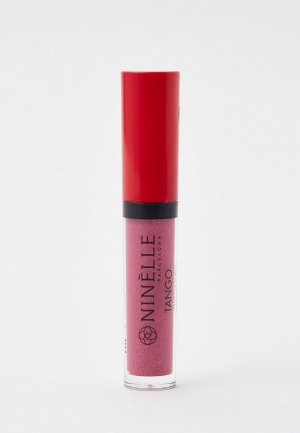 Блеск для губ Ninelle TANGO Ultrashining Lip Gloss, ультрасияние и объем, тон 715 пьяная вишня, 3 мл. Цвет: фуксия