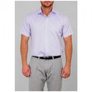 Рубашка , размер 174-184/38, фиолетовый GREG. Цвет: фиолетовый