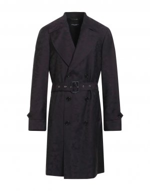 Двубортное пальто с поясом Dolce & Gabbana, темно-фиолетовый Dolce&Gabbana (D&G)