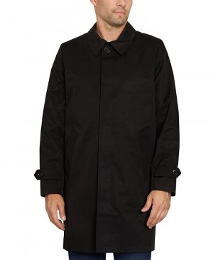 Мужское пальто дастер на пуговицах спереди , черный Sam Edelman