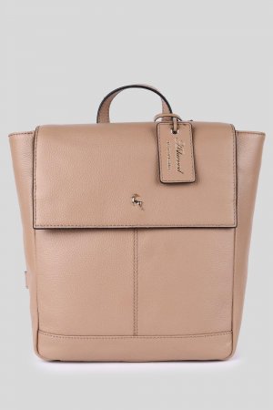 Рюкзак с клапаном из натуральной кожи 'Lussuria Venezia' , бежевый Ashwood Leather